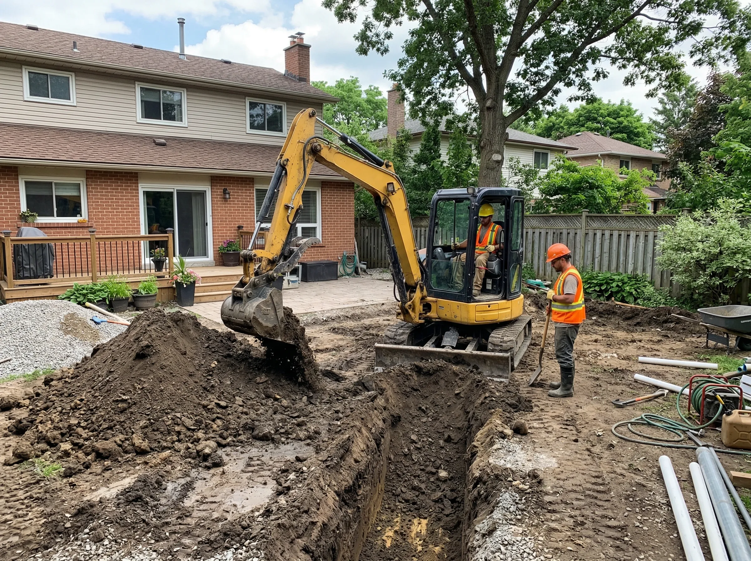 Lenexa land grading