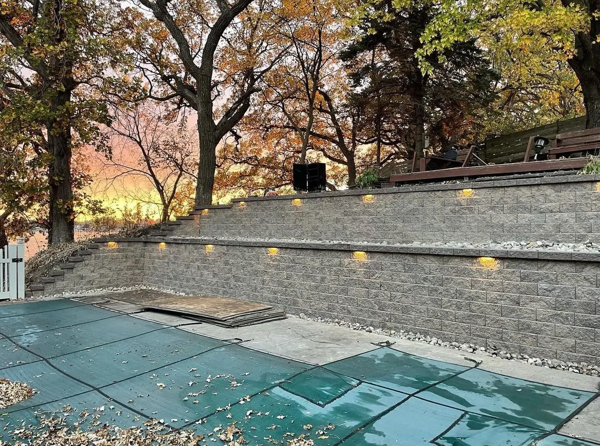 Beautiful Backyard Landscape Design Makeover in Lenexa KS