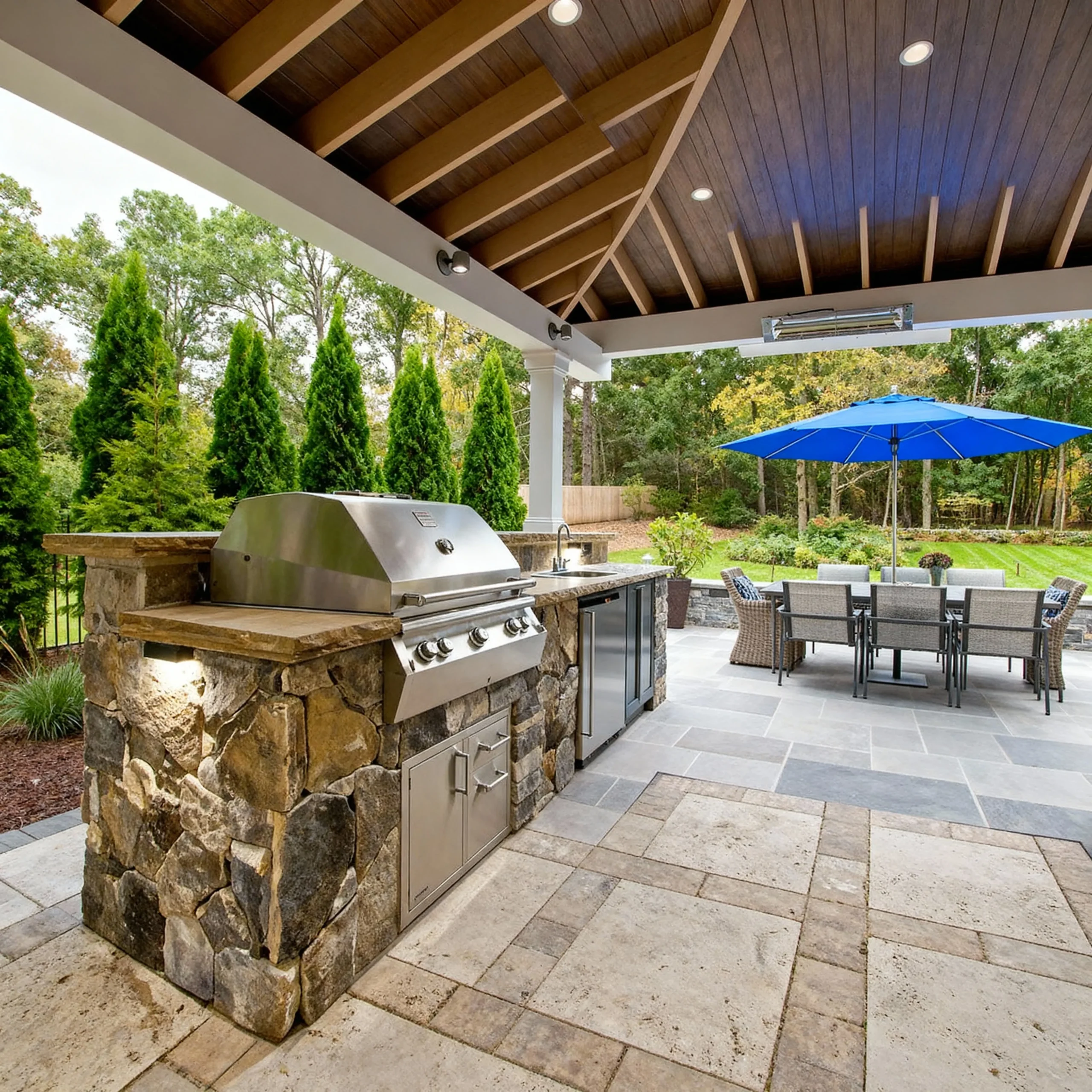 Custom Outdoor Kitchen Lenexa KS