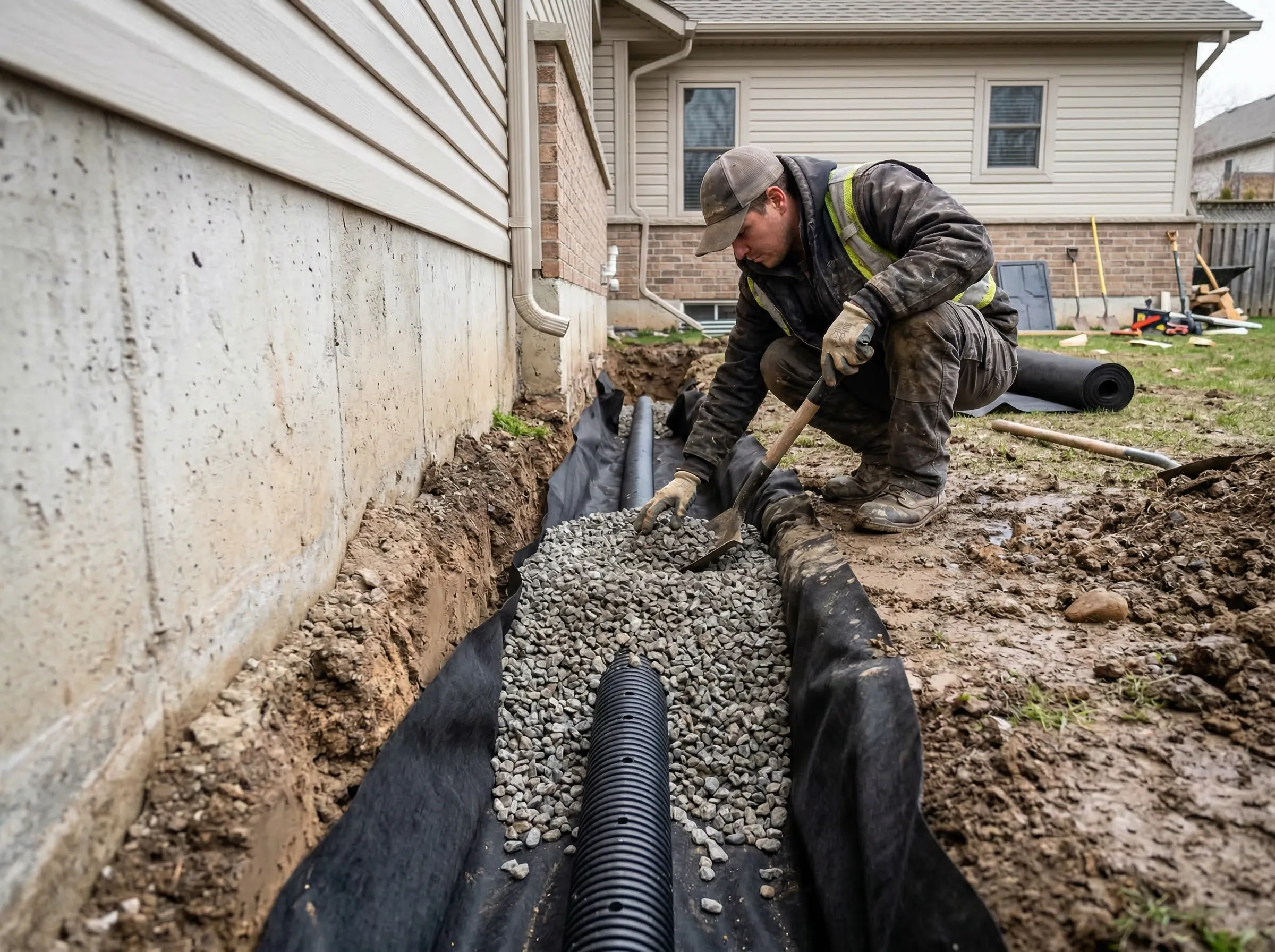 Drainage Solution Builder Lenexa KS