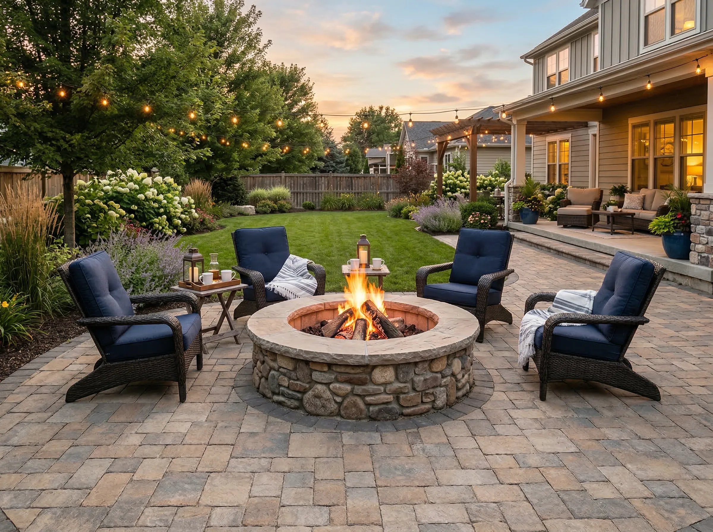 Custom Paver Patio Installation in Lenexa KS