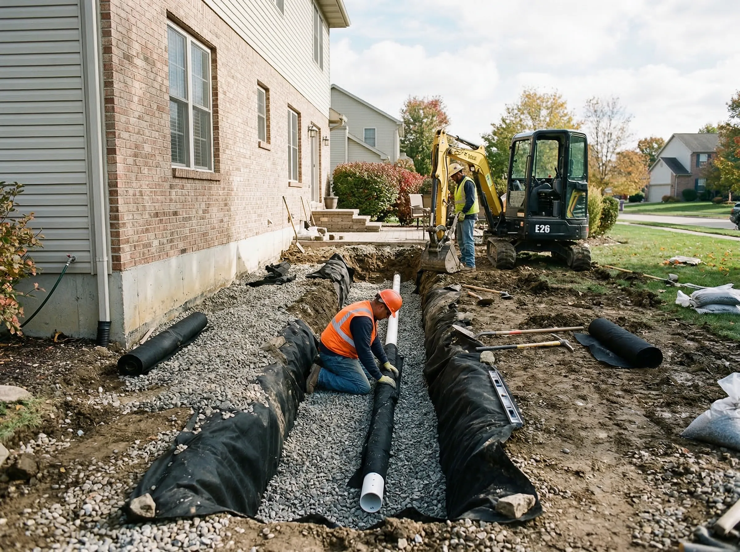 Yard Drainage Solutions Lenexa KS