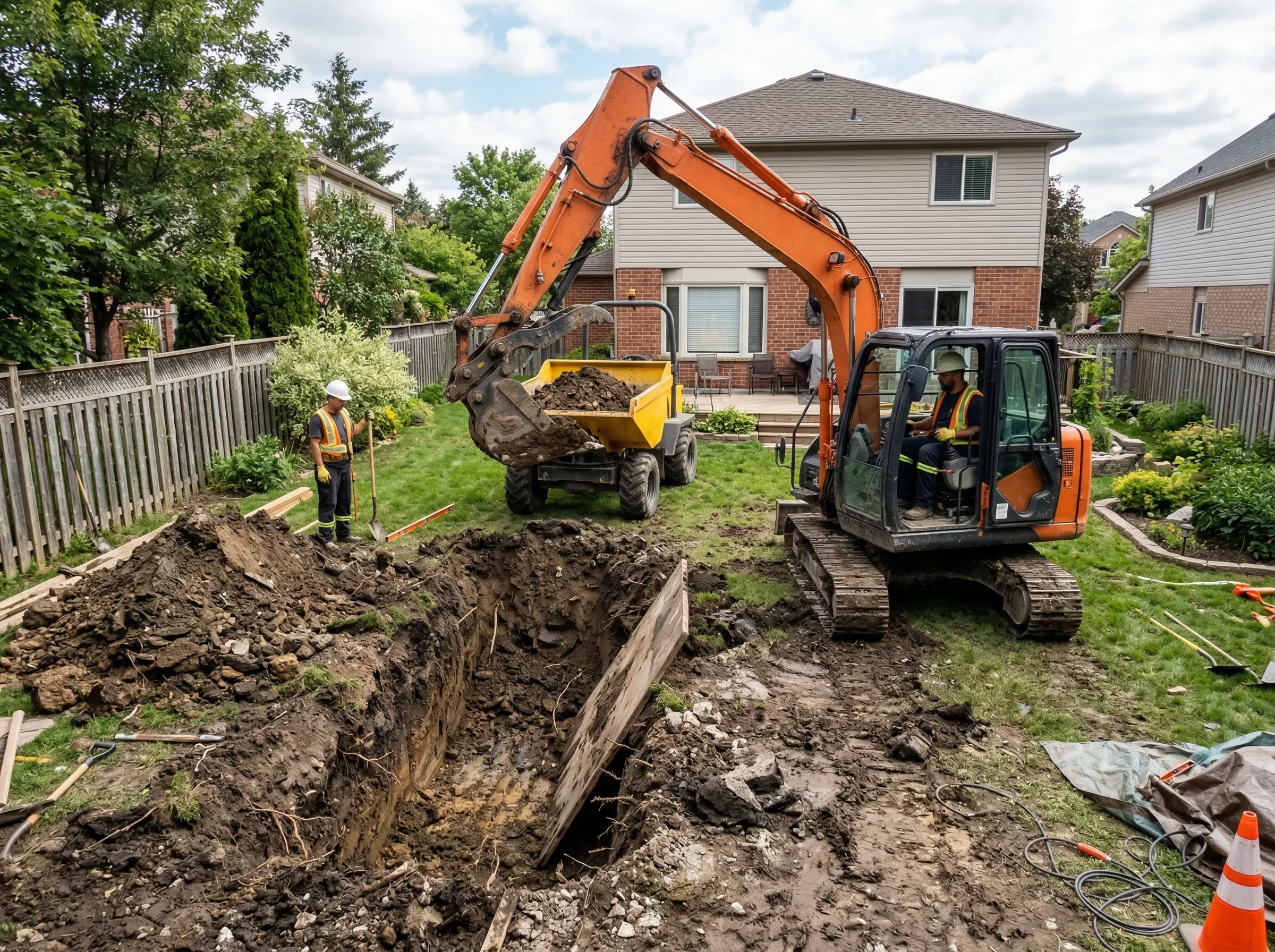 Pool Demolition Project in Lenexa KS