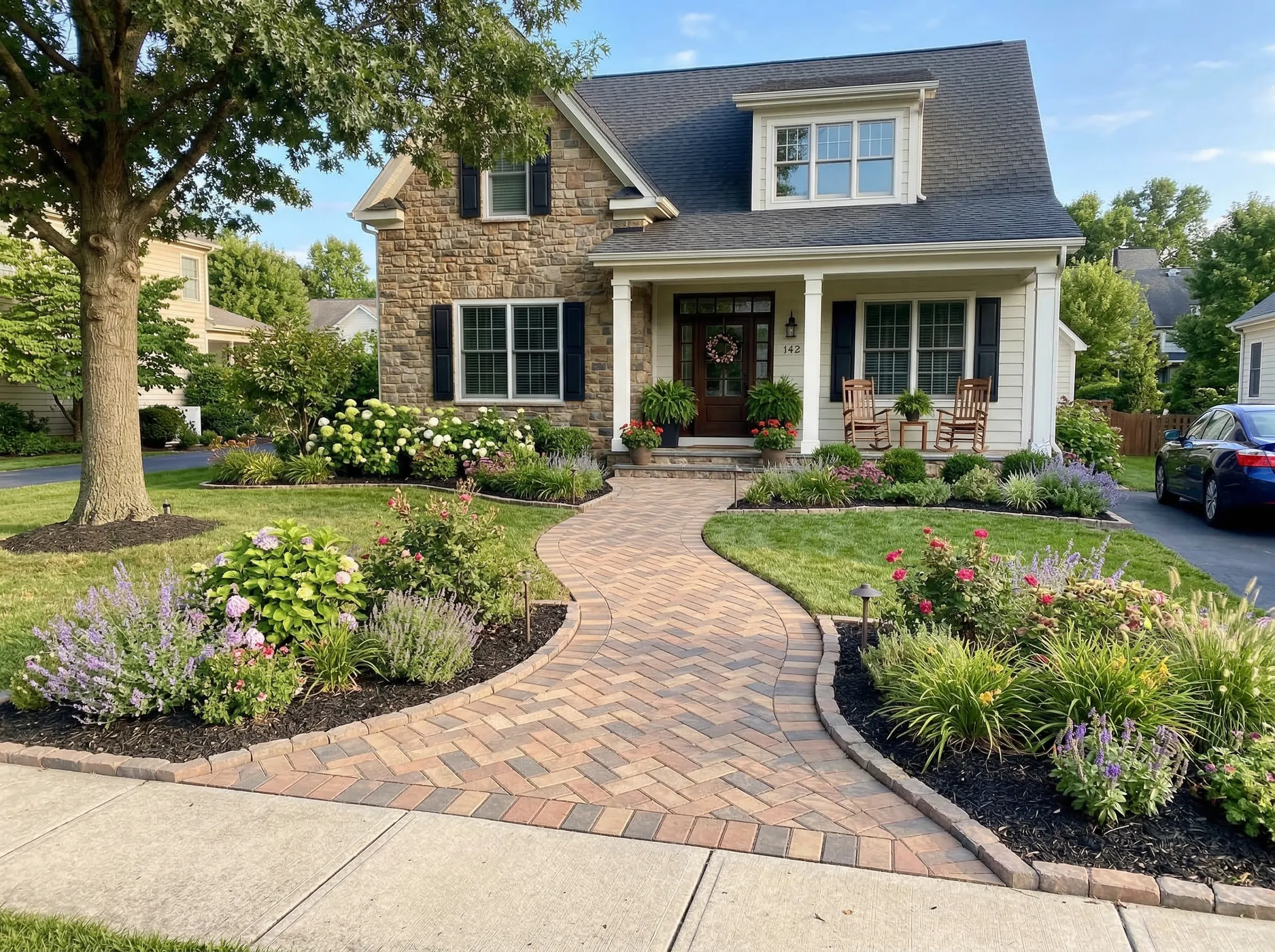 Custom Paver Walkways for Lenexa KS Homes