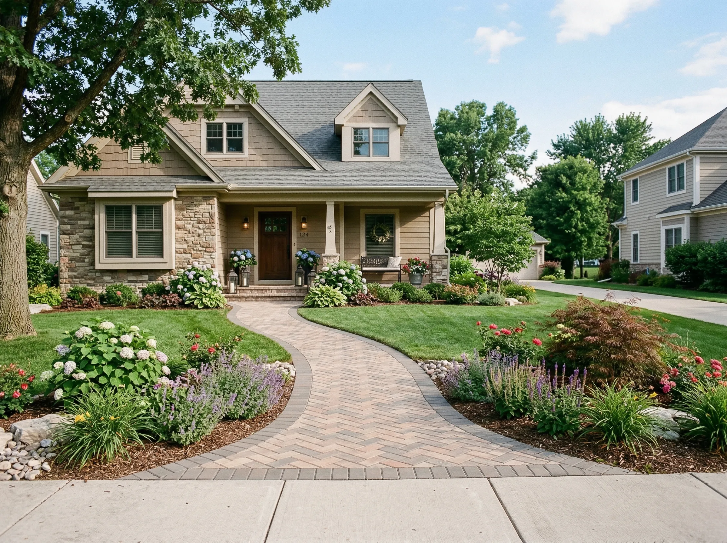 Paver Walkway Builder in Lenexa KS
